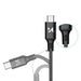 Wozinsky cable USB - USB Type C 2,4A 1m black (WUC-C1B) - Cell phone cables<<<HurtelXML