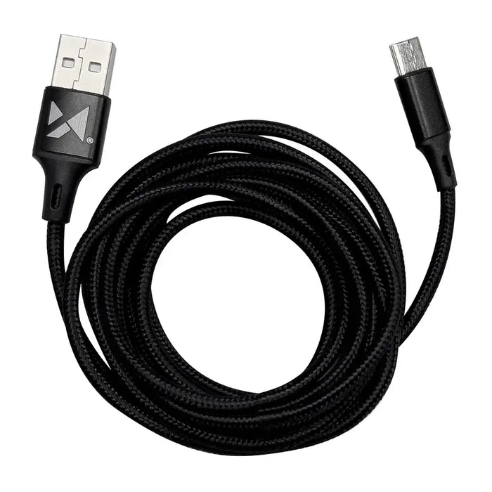Wozinsky cable USB - USB Type C 2,4A 1m black (WUC-C1B) - Cell phone cables<<<HurtelXML
