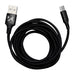Wozinsky cable USB - USB Type C 2,4A 2m black(WUC-C2B) - Cell phone cables<<<HurtelXML