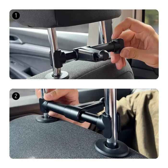 Wozinsky car headrest holder with hanger black (WTHBK2) - Uchwyty samochodowe do telefonów<<<HurtelXML