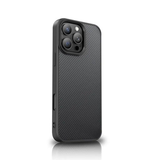 Wozinsky Carbon Fiber Case with MagSafe for Samsung Galaxy S25 Ultra - Black - Cell phone cases and covers<<<HurtelXML