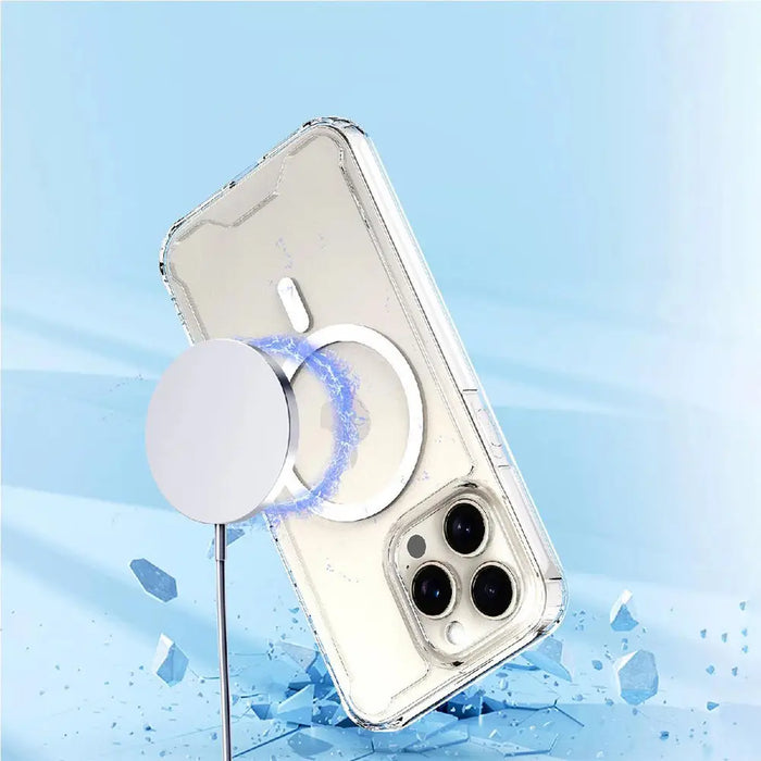 Wozinsky Clear Corner Case MagSafe for Samsung Galaxy S24 FE - Clear - Cell phone cases and covers<<<HurtelXML