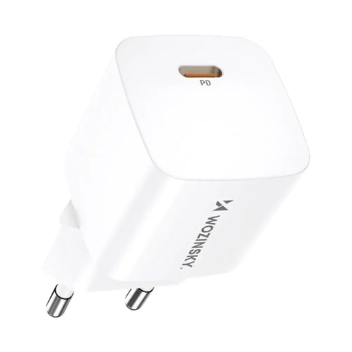Wozinsky CMWCS USB-C PD 20W wall charger - white - Cell phone USB charger<<<HurtelXML