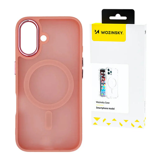 Wozinsky Fashion Case MagSafe for Samsung Galaxy S25 - Pink - Cell phone cases and covers<<<HurtelXML