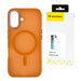 Wozinsky Fashion Case with MagSafe for Samsung Galaxy S24 FE - Orange - Cell phone cases and covers<<<HurtelXML