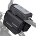 Wozinsky frame bike bag bicycle pannier waterproof phone case 1.5l black (WBB26BK) - Torby rowerowe<<<HurtelXML