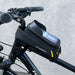 Wozinsky frame bike bag with phone case 1l black (WBB25BK) - Torby rowerowe<<<HurtelXML