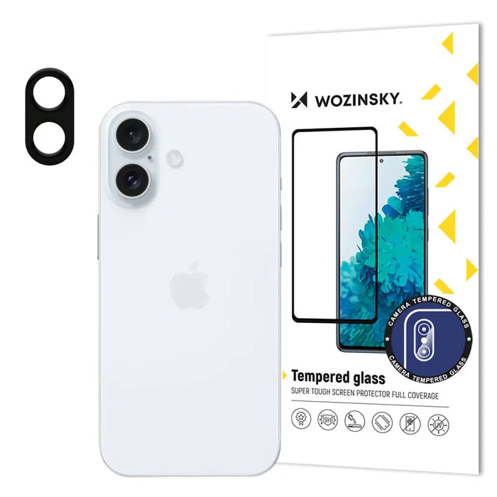 Wozinsky Full Camera Glass 9H tempered glass for the iPhone 16 camera - Cell phone tempered glass<<<HurtelXML