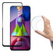 Wozinsky Full Cover Flexi Nano Glass Film Tempered Glass with Frame Samsung Galaxy M51 Black - Cell phone tempered