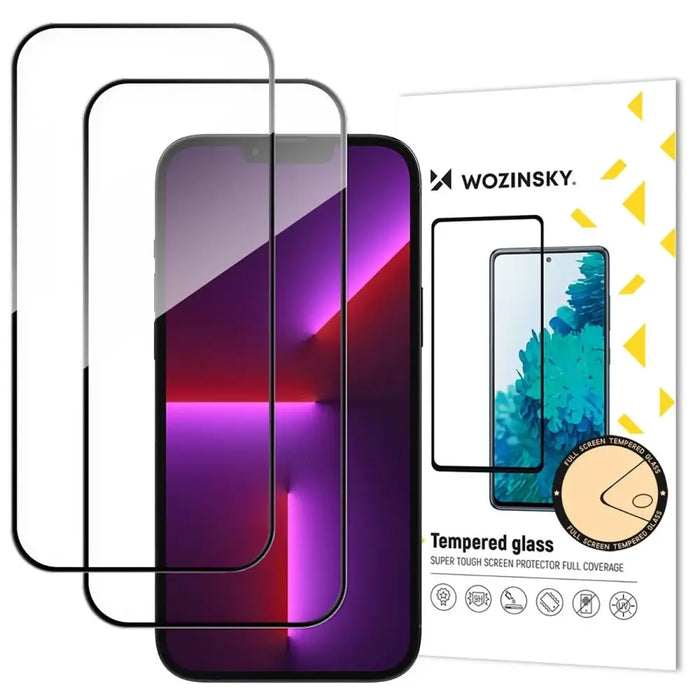Wozinsky Full Glue Tempered Glass 2-Pack for iPhone 17 Air - Cell phone tempered glass<<<HurtelXML