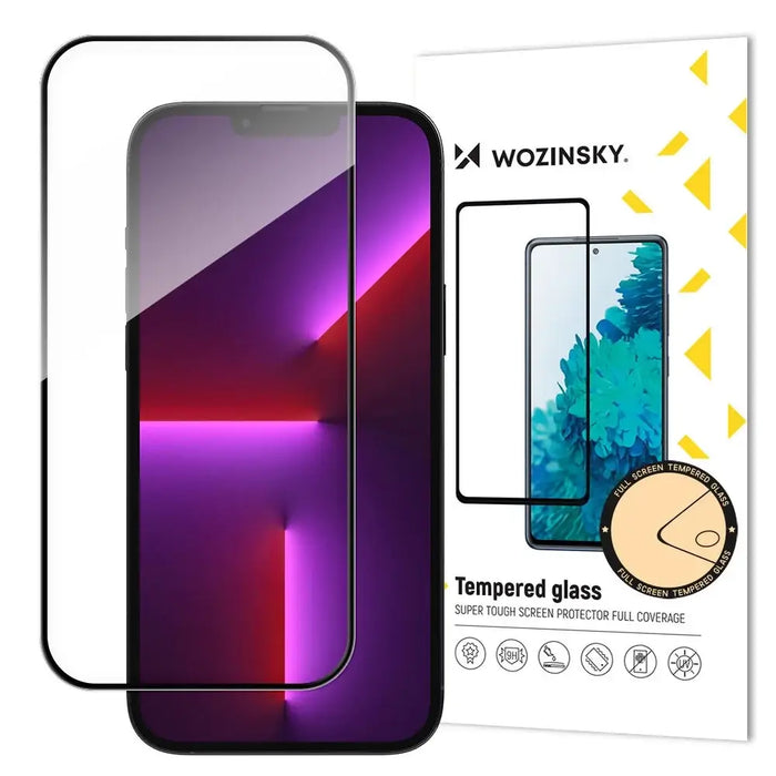 Wozinsky Full Glue Tempered Glass for iPhone 16 Pro / iPhone 17 - Cell phone tempered glass<<<HurtelXML