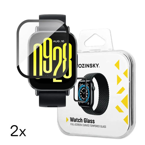 Wozinsky Full Glue Tempered Glass for Xiaomi Redmi Watch 4 (2 pcs.) - Cell phone tempered glass<<<HurtelXML