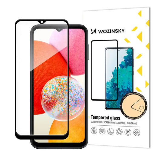 Wozinsky Full Glue Tempered Glass with Black Frame for Samsung A15 / A15 5G - Cell phone tempered glass<<<HurtelXML