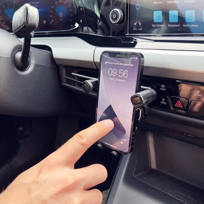 Wozinsky Gravity Car Phone Holder Black (WCHBK7) - Uchwyty samochodowe do telefonów<<<HurtelXML