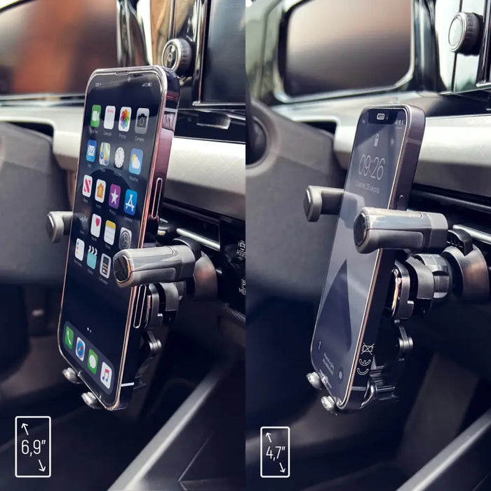 Wozinsky Gravity Car Phone Holder Black (WCHBK7) - Uchwyty samochodowe do telefonów<<<HurtelXML