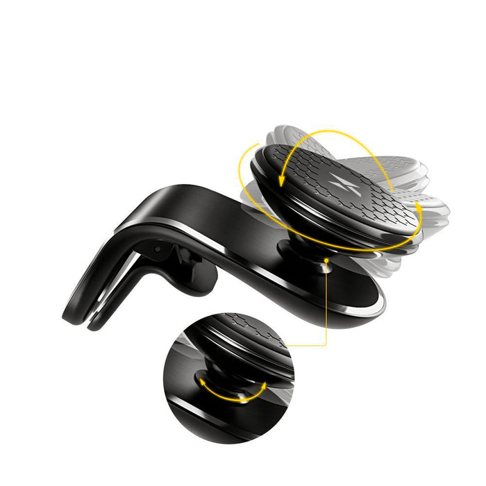 Wozinsky Magnetic Car Grille Mount 360 Black (WMH-03) - Uchwyty samochodowe do telefonów<<<HurtelXML
