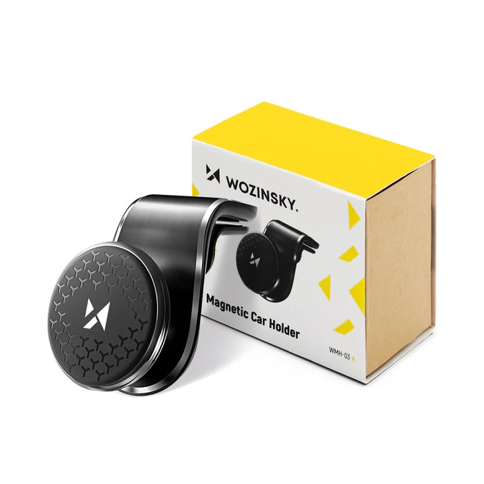 Wozinsky Magnetic Car Grille Mount 360 Black (WMH-03) - Uchwyty samochodowe do telefonów<<<HurtelXML