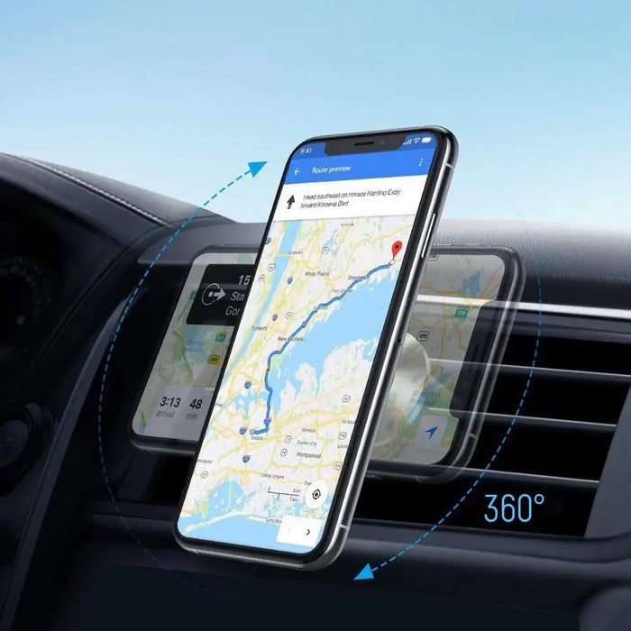 Wozinsky magnetic holder for car grill black (WMH-04) - Uchwyty samochodowe do telefonów<<<HurtelXML