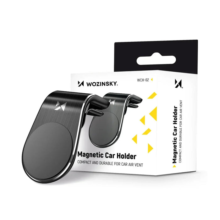 Wozinsky Magnetic Phone Holder for Air Vent Black (WCH-02) - Uchwyty samochodowe do telefonów<<<HurtelXML