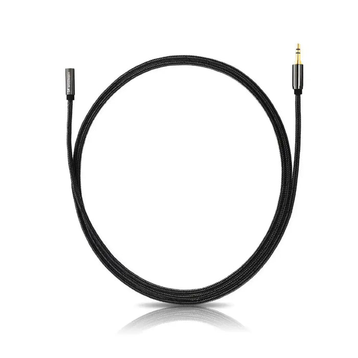 Wozinsky mini jack extension cable (female-male) AUX extension 3 m black - Audio cables<<<HurtelXML