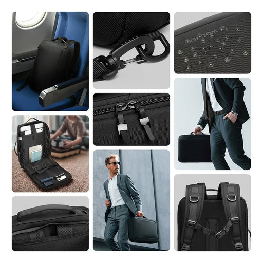 Wozinsky Premium 15.6’’ Laptop Backpack/Bag with Strap - Black - Laptop bags<<<HurtelXML