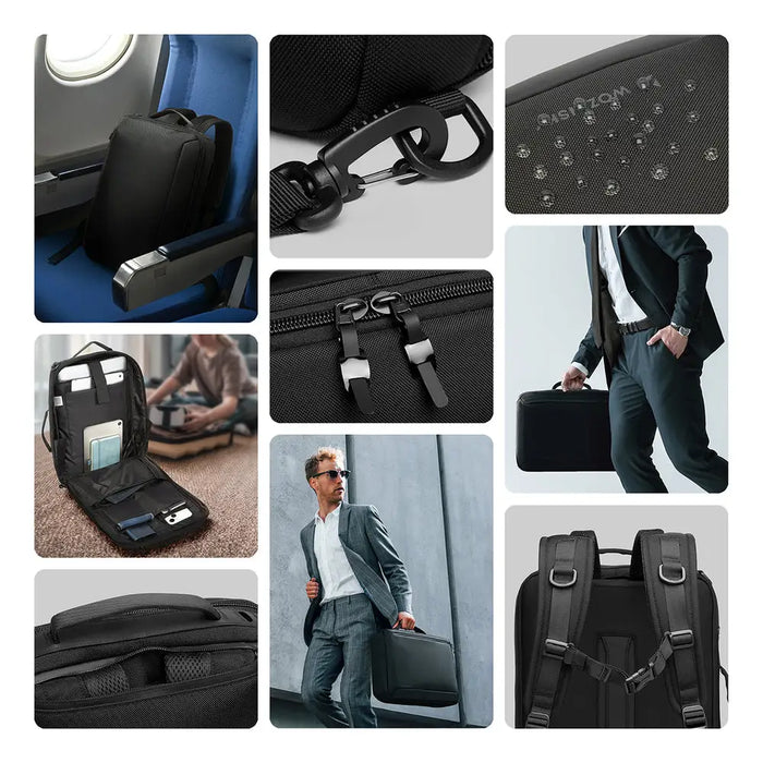 Wozinsky Premium 15.6’’ Laptop Backpack/Bag with Strap - Black - Laptop bags<<<HurtelXML