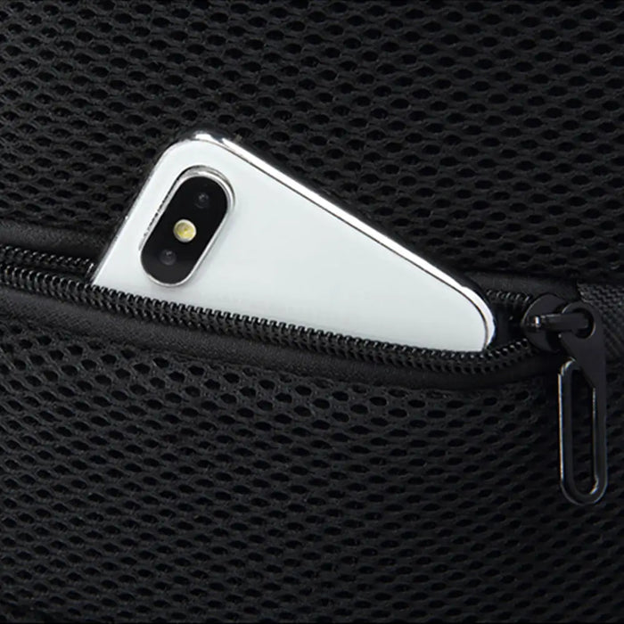 Wozinsky Premium Single Shoulder Anti-Theft City Backpack with Organizer and USB - Black - Laptop bags<<<HurtelXML