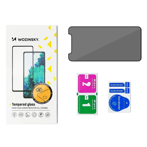 Wozinsky Privacy Glass tempered glass with anti-spy filter for Samsung Galaxy S24+ - Cell phone tempered