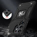 Wozinsky Ring Armor case for Samsung Galaxy S23 Ultra armored cover magnetic holder ring black - Cell phone cases