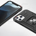 Wozinsky Ring Armor Case Kickstand Tough Rugged Cover for iPhone 13 Pro black - Cell phone cases and covers<<<HurtelXML