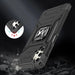 Wozinsky Ring Armor Case Kickstand Tough Rugged Cover for Samsung Galaxy A32 4G black - Cell phone cases