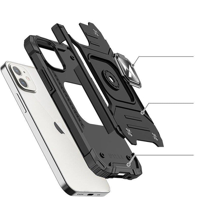 Wozinsky Ring Armor IPHONE 14 Black - Cell phone cases and covers<<<HurtelXML