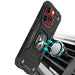 Wozinsky Ring Armor iPhone 15 Pro Max Ring Armor Case - Silver - Cell phone cases and covers<<<HurtelXML