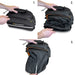 Wozinsky roomy bike carrier bag 35L (rain cover included) black (WBB19BK) - Torby rowerowe<<<HurtelXML&&&Exhibition
