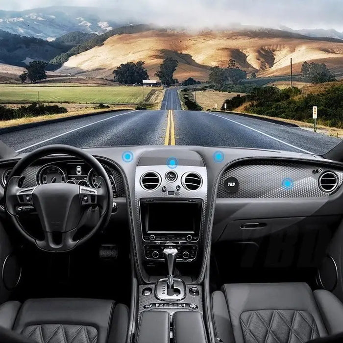 Wozinsky Self-adhesive Magnetic Car Dashboard Mount Black (WMH-02) - Uchwyty samochodowe do telefonów<<<HurtelXML