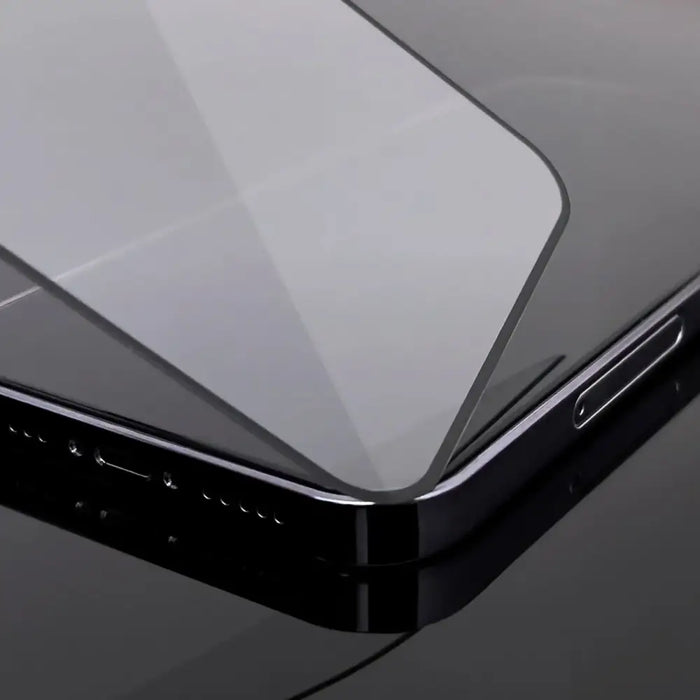 Wozinsky super durable Full Glue tempered glass full screen with frame Case Friendly Motorola Edge 30 black - Cell