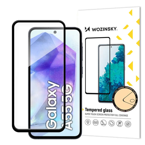 Wozinsky Super Strong Full Glue Tempered Glass for Samsung Galaxy S25 Full Screen - Cell phone tempered
