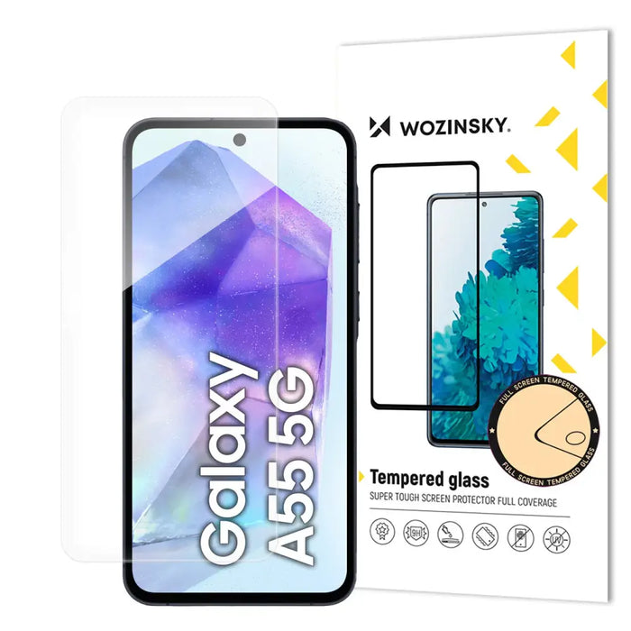 Wozinsky Tempered Glass for Samsung Galaxy A55 - Cell phone tempered glass<<<HurtelXML