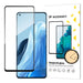 Wozinsky Tempered Glass Full Glue Super Tough Screen Protector Full Coveraged with Frame Case Friendly for Oppo Reno7