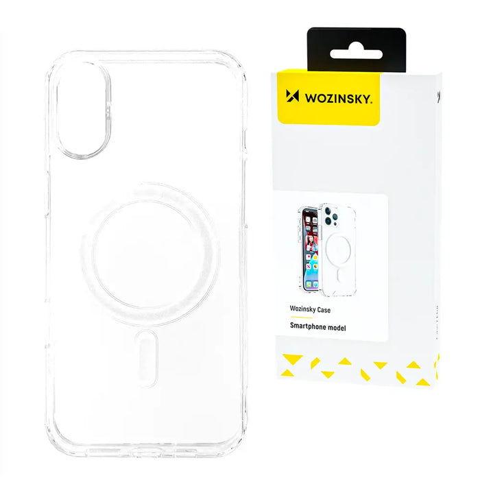 Wozinsky Ultra Clear MagSafe Case for Samsung Galaxy S25+ - Clear - Cell phone cases and covers<<<HurtelXML