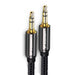 Wozinsky universal mini jack cable 2x AUX cable 1.5 m black - Audio cables<<<HurtelXML