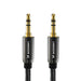 Wozinsky universal mini jack cable 2x AUX cable 2 m black - Audio cables<<<HurtelXML