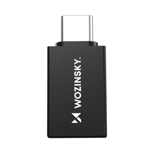 Wozinsky W10GY1S USB-C - USB-A 3.2 10Gb/s Adapter - Black - USB adapters<<<HurtelXML