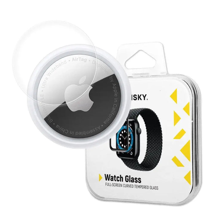 Wozinsky Watch Glass hybrid AirTag glass black - Cell phone tempered glass<<<HurtelXML