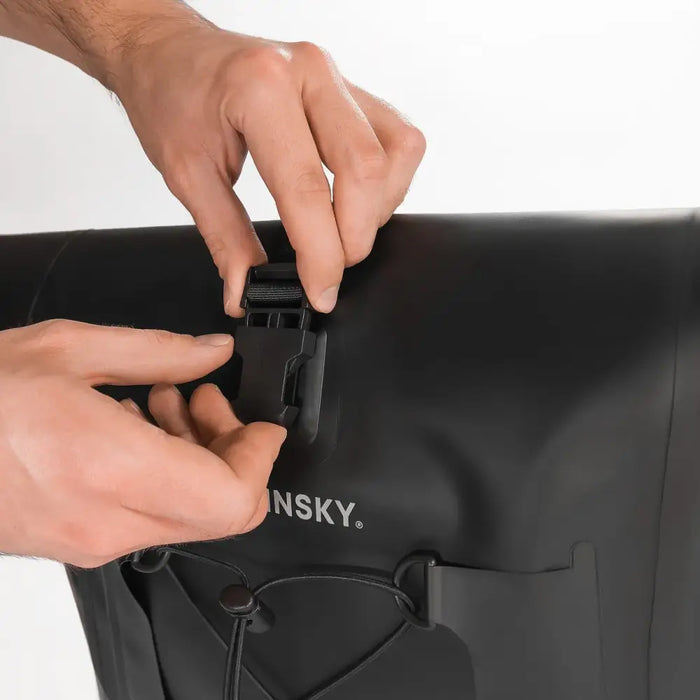 Wozinsky waterproof bicycle bag trunk pannier 25l black (WBB24BK) - Torby rowerowe<<<HurtelXML