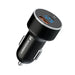 Wozinsky WDCCAC USB-C USB-A 36W car charger - black - Cell phone USB charger<<<HurtelXML