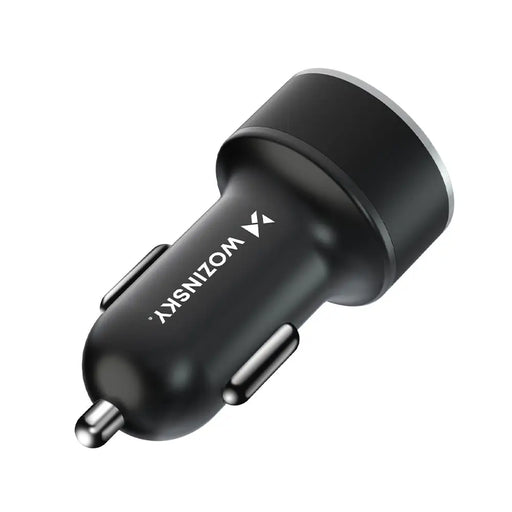 Wozinsky WDCCAC USB-C USB-A 36W car charger - black - Cell phone USB charger<<<HurtelXML