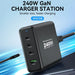 Wozinsky WGCSB 240W GaN Wall Charger USB-A / 3 x USB-C - Black - Cell phone USB charger<<<HurtelXML
