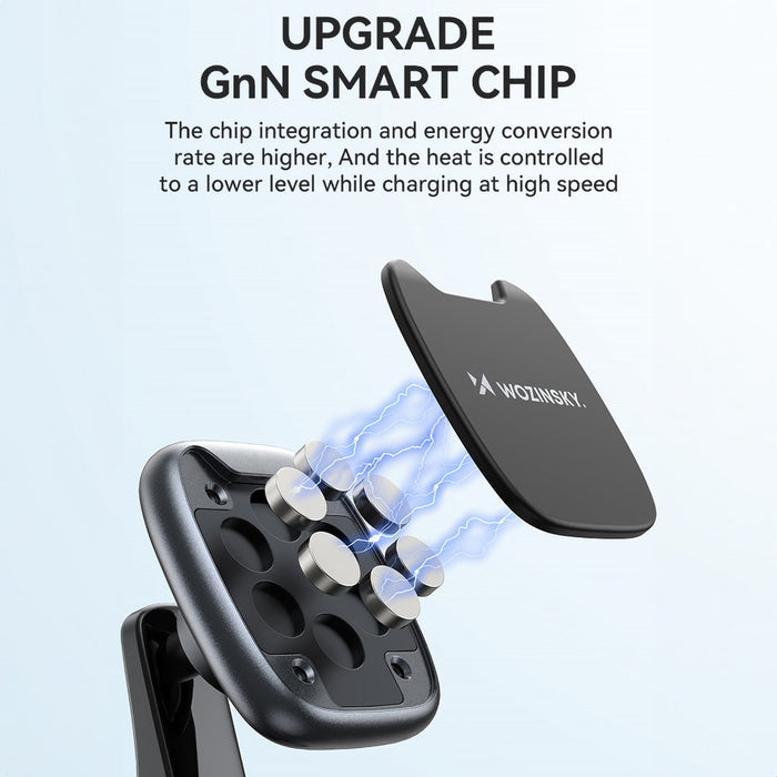 Wozinsky WUMTD Magnetic Car Dashboard Phone Holder - Black - Uchwyty samochodowe do telefonów<<<HurtelXML