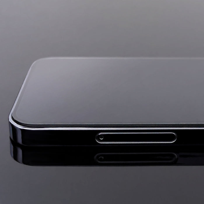 Full Screen Tempered Glass with Frame Case Friendly Wozinsky Full Glue iPhone 15 Pro - Black